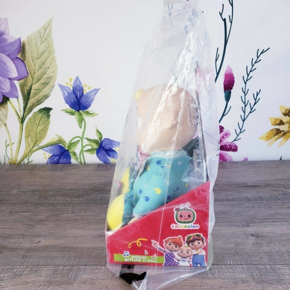 Cocomelon Plush Musical Bedtime JJ Doll 10" Sound Plush NEW Sealed - Picture 6 of 6